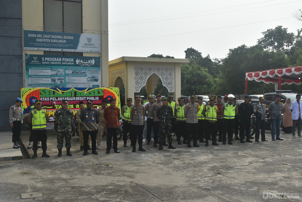 16 November 2024 - Monitoring Persiapan Jelang Debat Pemilihan Bupati dan Wakil Bupati Sarolangun, Bertempat di Gedung LPTQ Sarolangun
