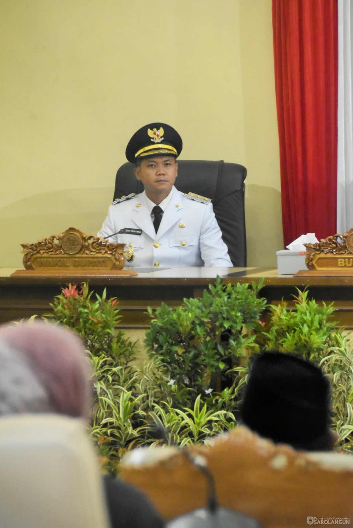 4 Maret 2025 -&nbsp;Rapat Paripurna Penyampaian Sambutan Bupati Sarolangun Periode 2025 sd 2030, Bertempat di Gedung DPRD Sarolangun