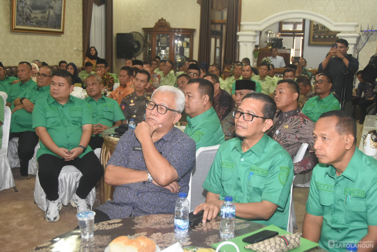 8 Agustu 2025 - Penandatanganan Kerjasama Antara Pemerintah Kabupaten Sarolangun dengan Pemerintah Kabupaten Batanghari di Rumah Dinas Bupati Sarolangun