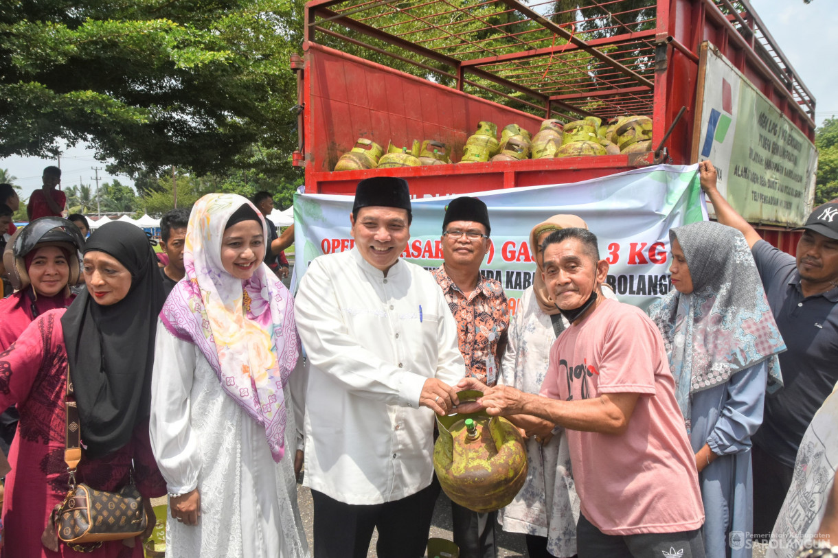 16 Maret 2024 - Operasi Gas Elpiji Murah Di Laman Basamo Dan Kelurahan Beringin Sari