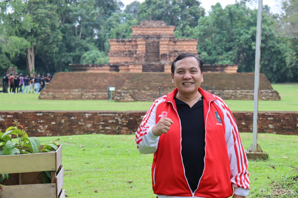 6 Juli 2024 -&nbsp;Meninjau Candi Gumpung dan Candi Kedaton Muaro Jambi