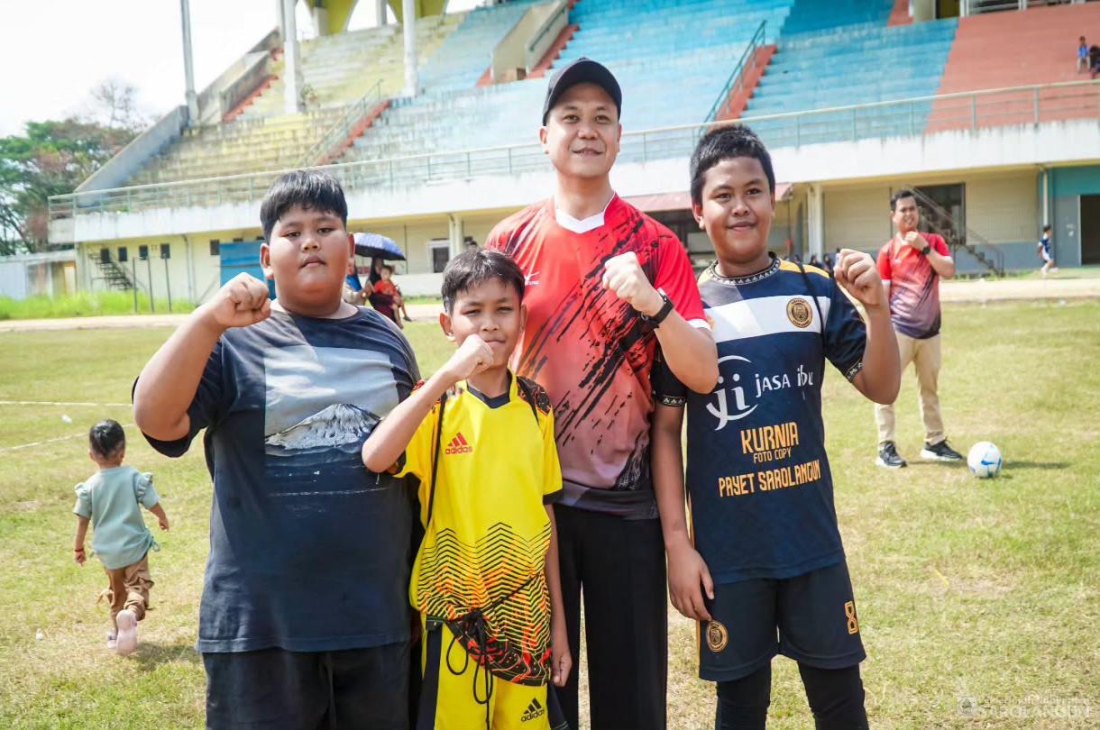 2 Agustus 2026 Pembukaan Pertandingan Minggu pertama Sarolangun Junior League 2026 di Lapangan GOR KONI Sarolangun