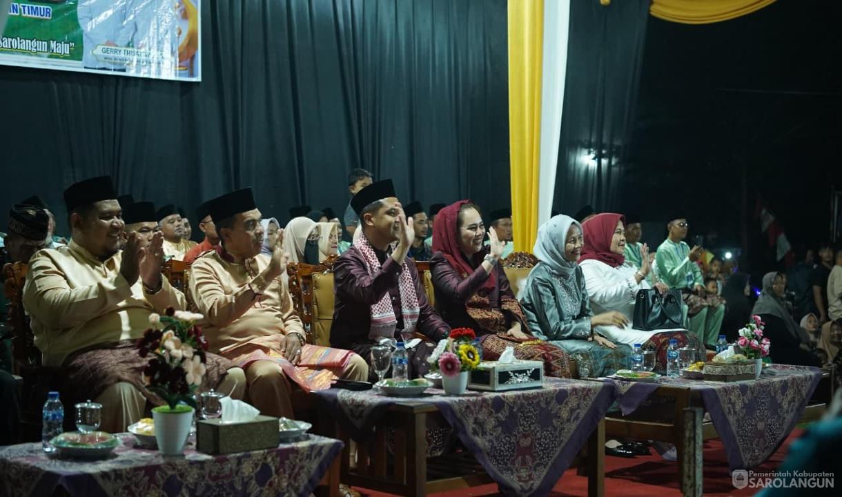 22 Juni 2026 Wakil Bupati Sarolangun Membuka Secara Resmi Musabaqah Tilawatil Quran ke III Tingkat Kecamatan Mandiangin Timur di Lapangan Desa Meranti Baru