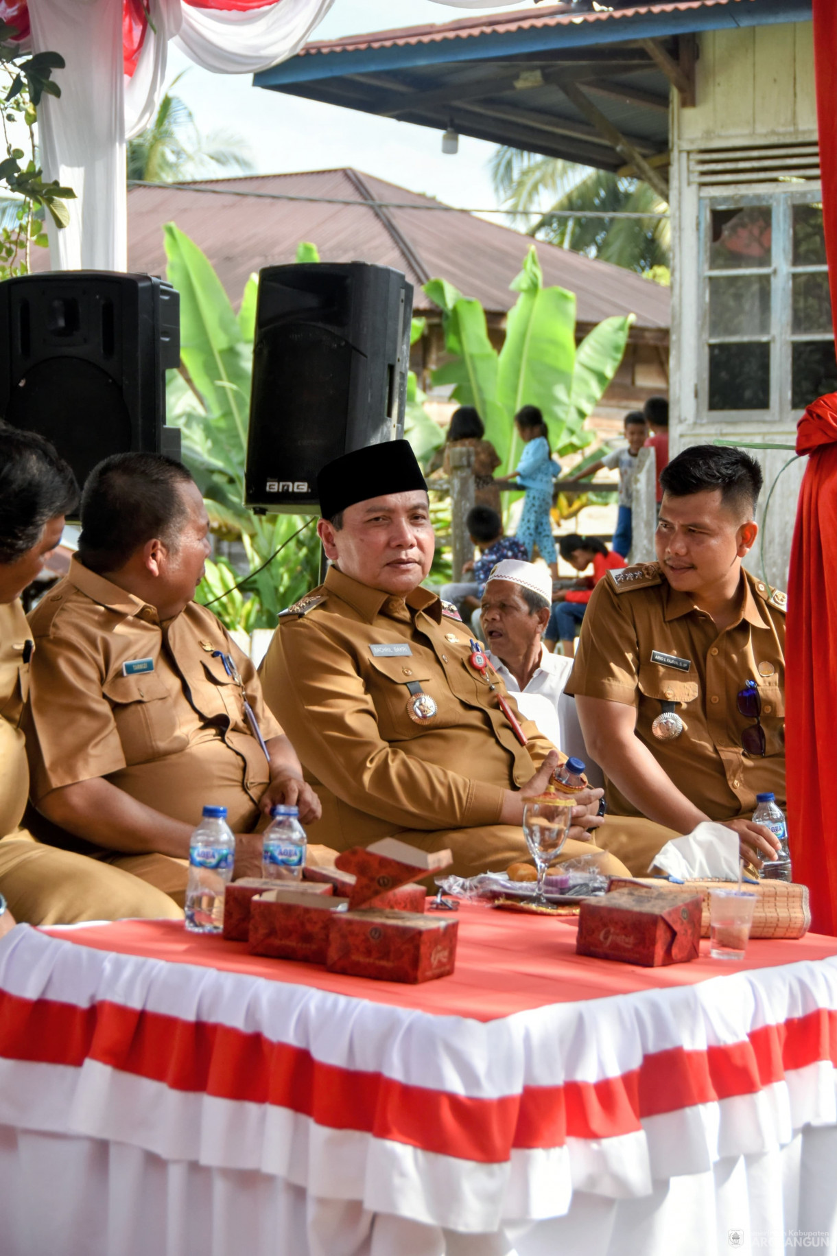 5 Maret 2024 - Peresmian Rumah Layak Huni Melalui Dana Fiskal Pemerintah Pusat Untuk Penanganan Kemiskinan Ekstrim Di Desa Tanjung Kecamatan BATHIN VIII