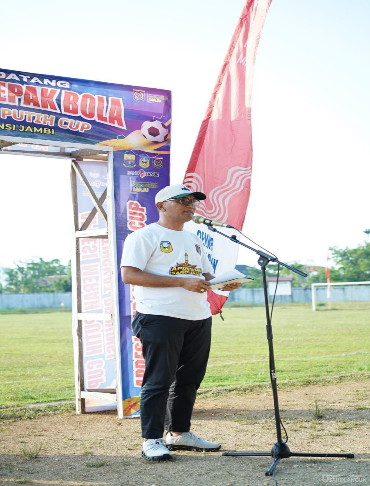 10 Juli 2026 Pembukaan Turnamen Bola Kaki APDESI Tingkat Provinsi Jambi