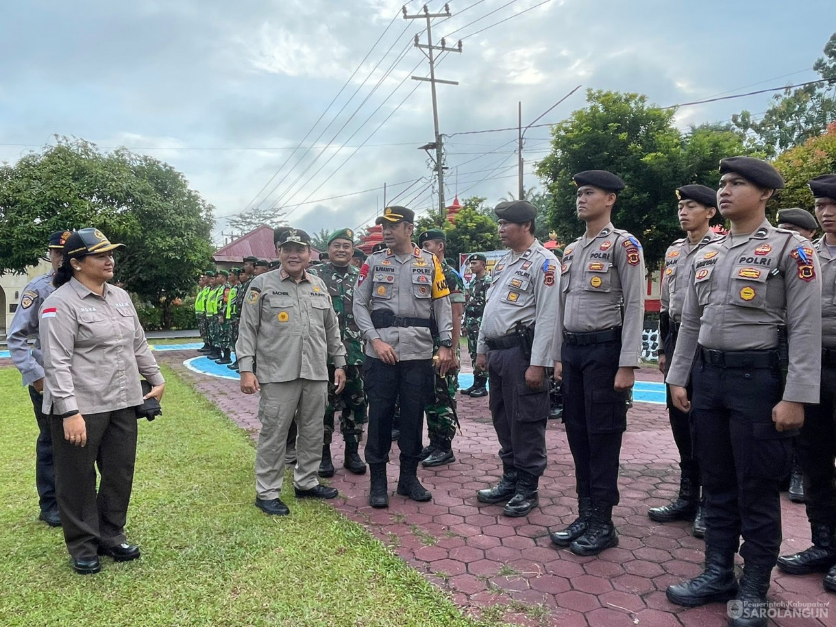 2 Maret 2024 - Apel Gelar Pasukan Operasi Keselamatan Sigitijai Ta 2024 Dan Pencananaan Aksi Keselamatan Jalan, Keselamatan Berlalu Lintas Guna Terwujudnya Indonesia Maju Di Lapangan Polres Sarolangun