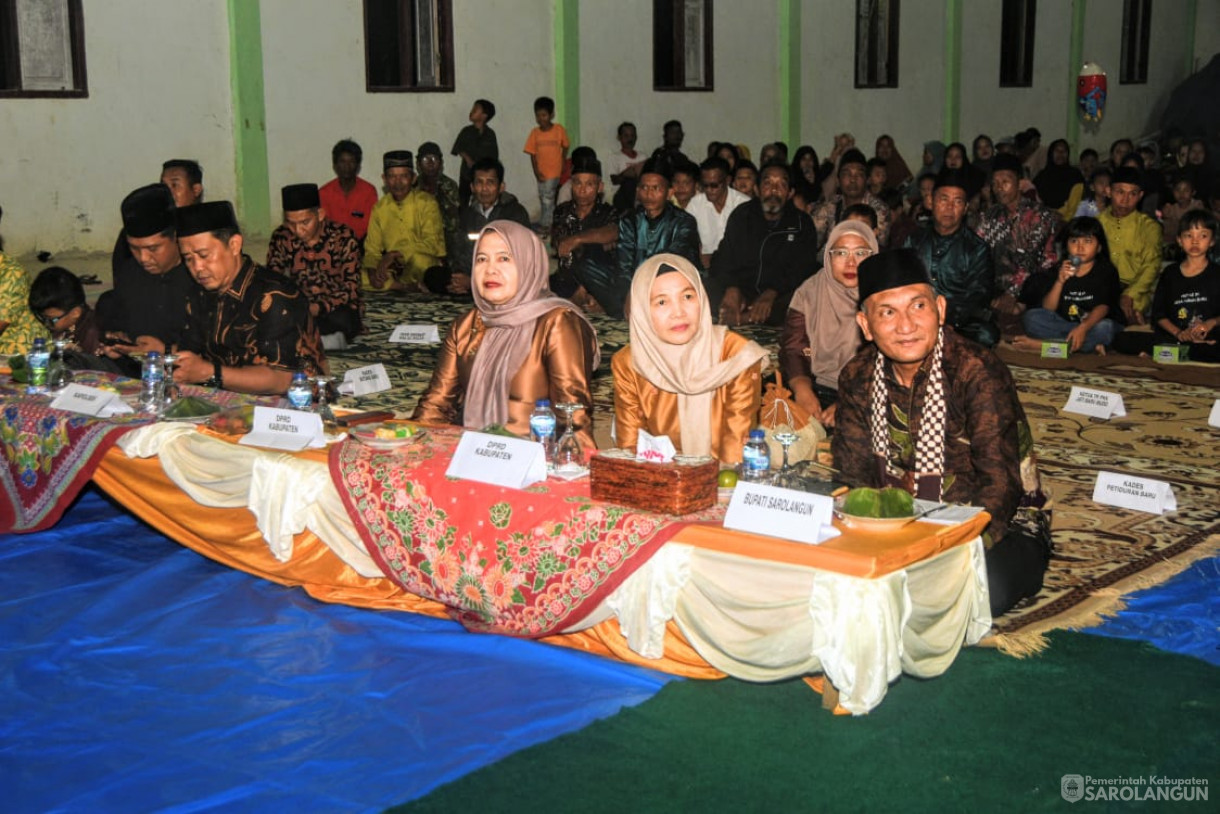 Peringatan Hari Jadi Desa Guruh Baru ke 39 Kecamatan Mandiangin Timur