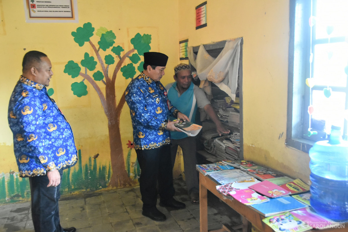 17 Januari 2024 - Meninjau Kondisi Sekolah Pasca Banjir Di Kecamatan Sarolangun