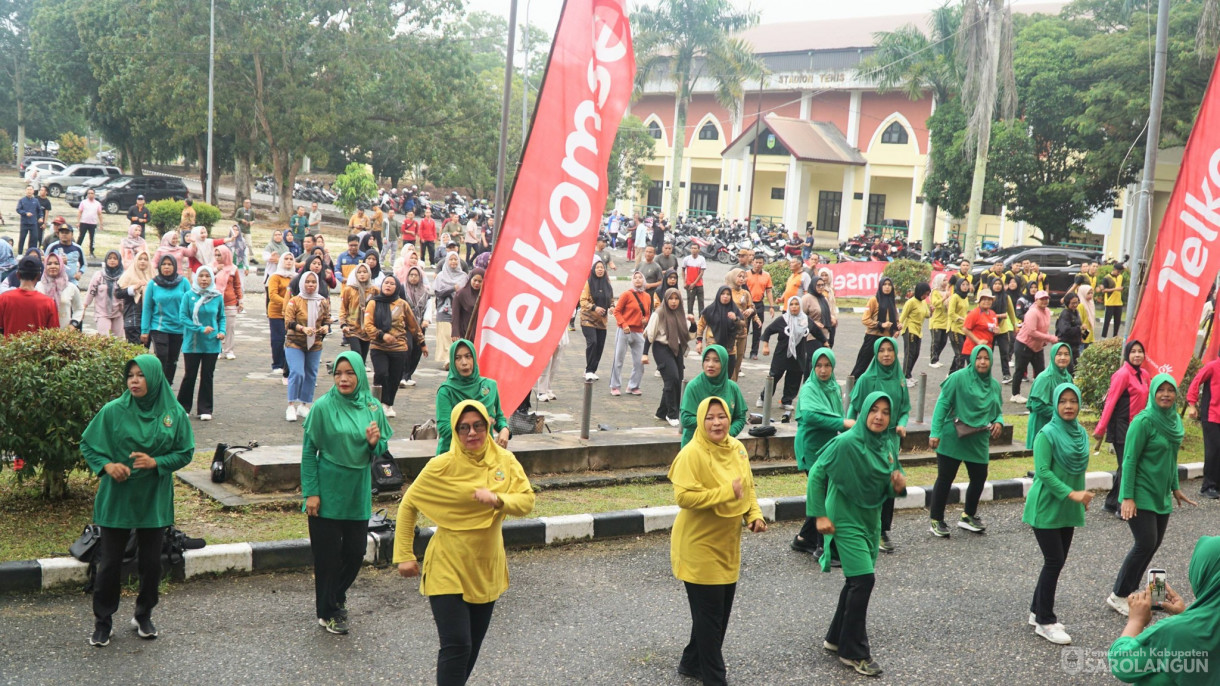 6 Januari 2026&nbsp; Senam Sehat Bersama di GOR Sarolangun
