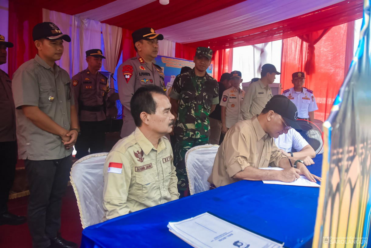29 Maret 2025 -&nbsp;Peninjauan Pos Pengamanan Hari Raya Idul Fitri Tahun 2025 di Kabupaten Sarolangun