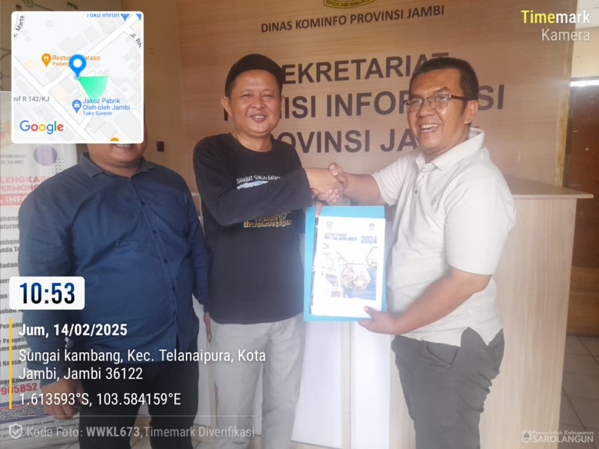 penyerahan laporan tahunan PPID