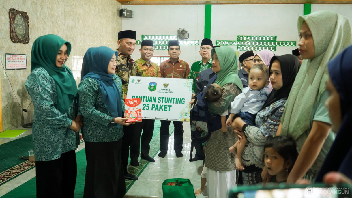 Peringatan HUT Baznas ke 25 di Masjid Attaqwa dusun Bukit Tigo Singkut