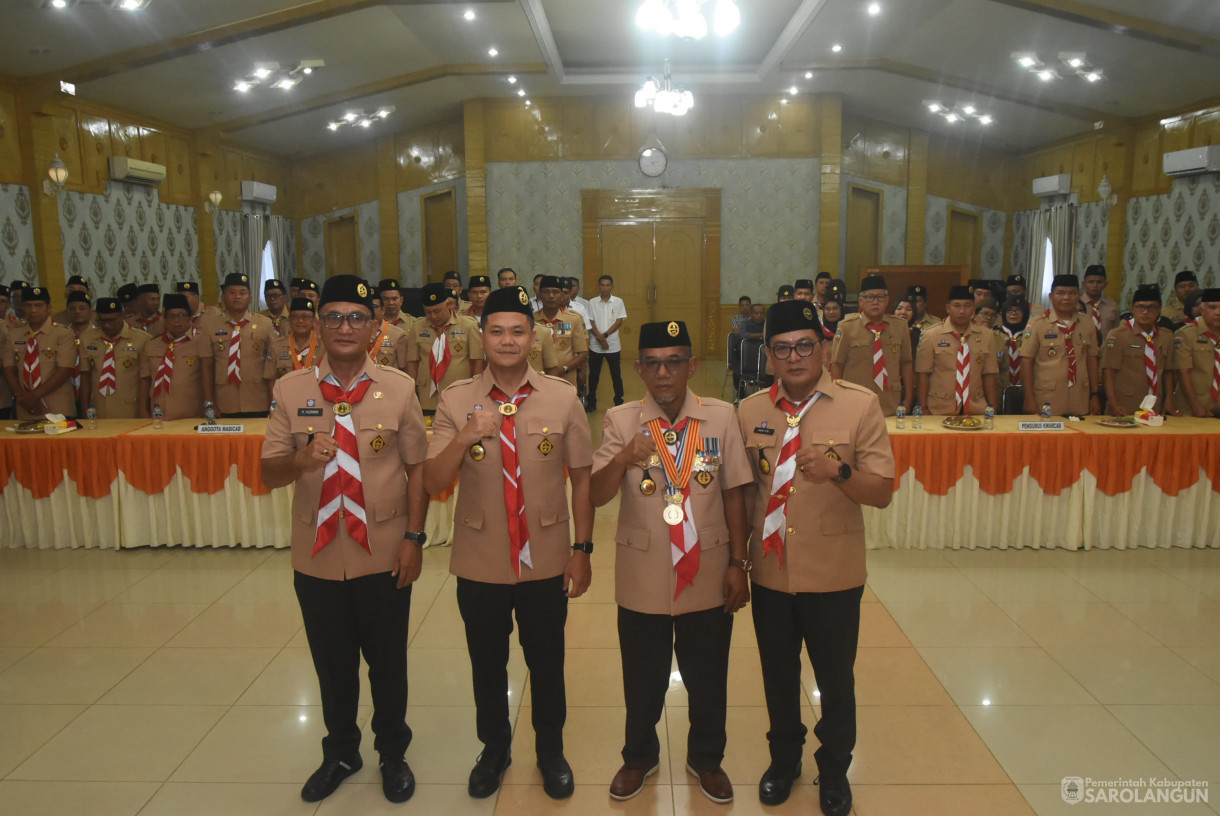 9 Juli 2025 -&nbsp;Pelantikan Ketua Majelis Pembimbing Cabang dan Wakil Ketua Majelis Cabang Gerakan Pramuka Sarolangun
