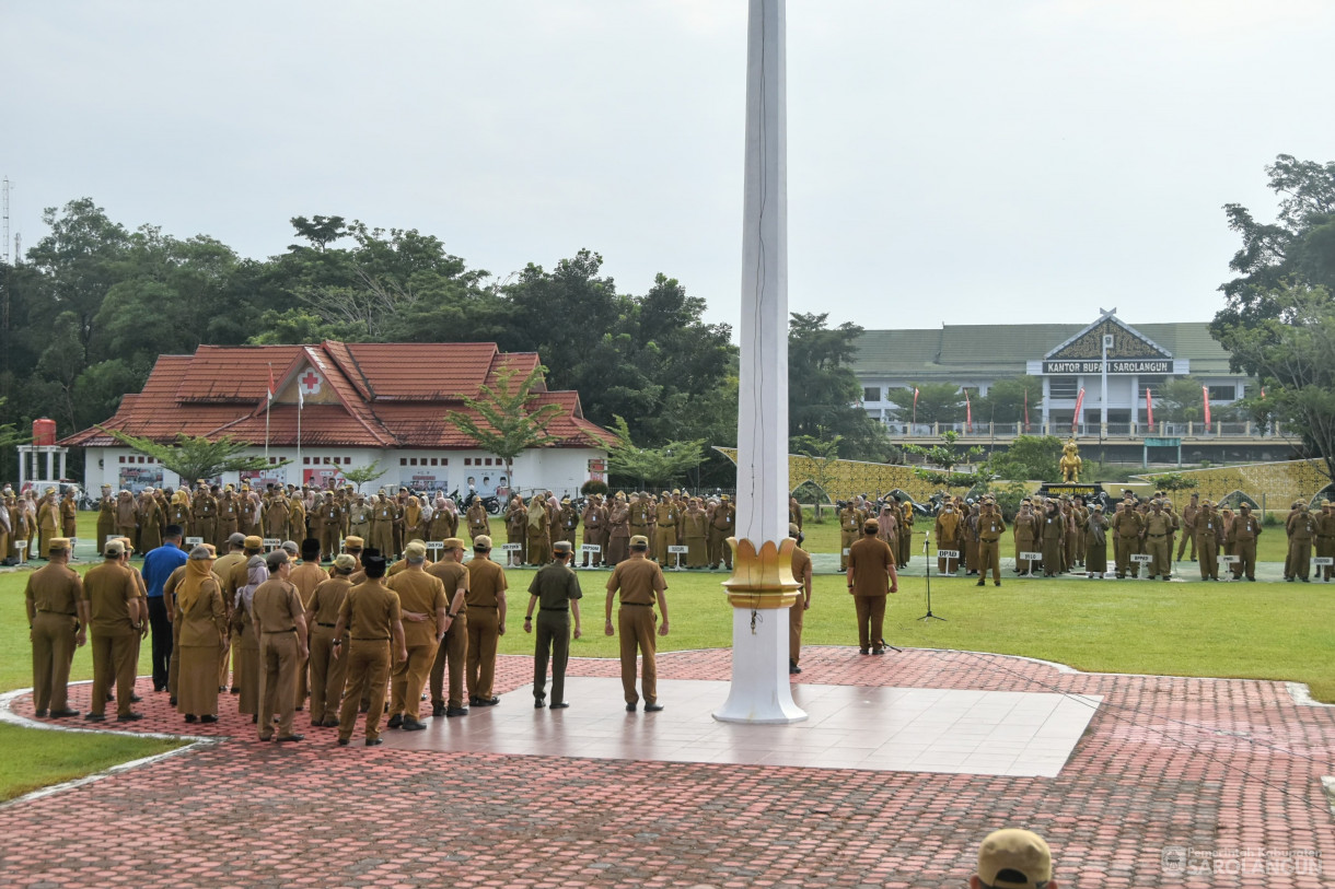 15 Januari 2024 - Apel Gabungan Di Lapangan Gunung Kembang Sarolangun