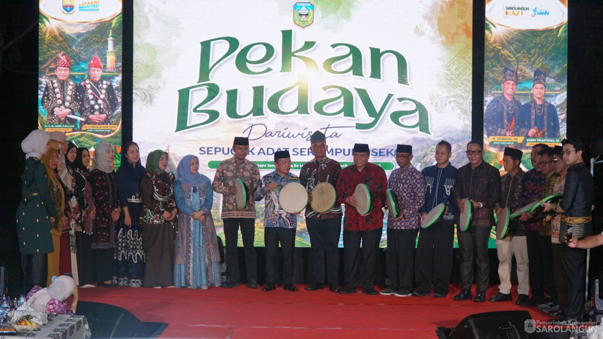 30 April 2026 Pekan Seni Pariwisata Sepucuk Adat Serumpun Pseko di Taman Mini Melayu Jambi Arena Ex MTQ Kota Jambi