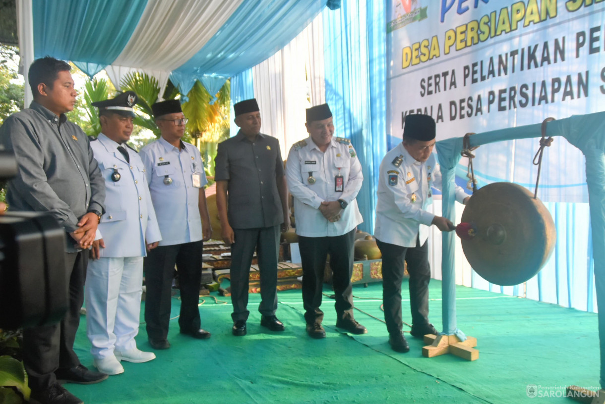 18 September 2024 - Peresmian Desa Persiapan Sido Mukti Dan Pelantikan Kepala Desa Persiapan Sido Mukti Kecamatan Singkut&nbsp;