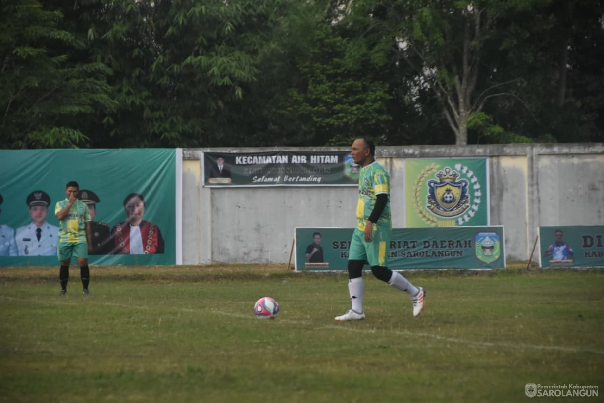 2 November 2025 Pertandingan Exhibition Pembukaan Bupati Cup Sarolangun di GOR Sarolangun