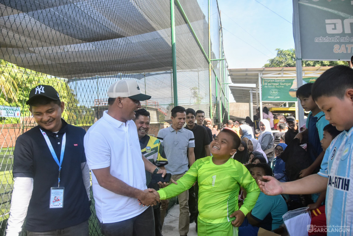 15 Juni 2025 -&nbsp;Pembukaan Turnamen Futsal Tingkat SD seKabupaten Sarolangun