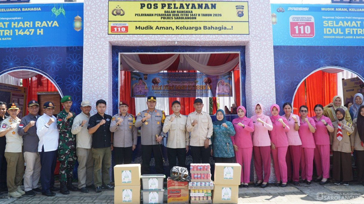 18 Maret 2026&nbsp;Kunjungan Pos Pengamanan Idul Fitri di Kecamatan Sarolangun