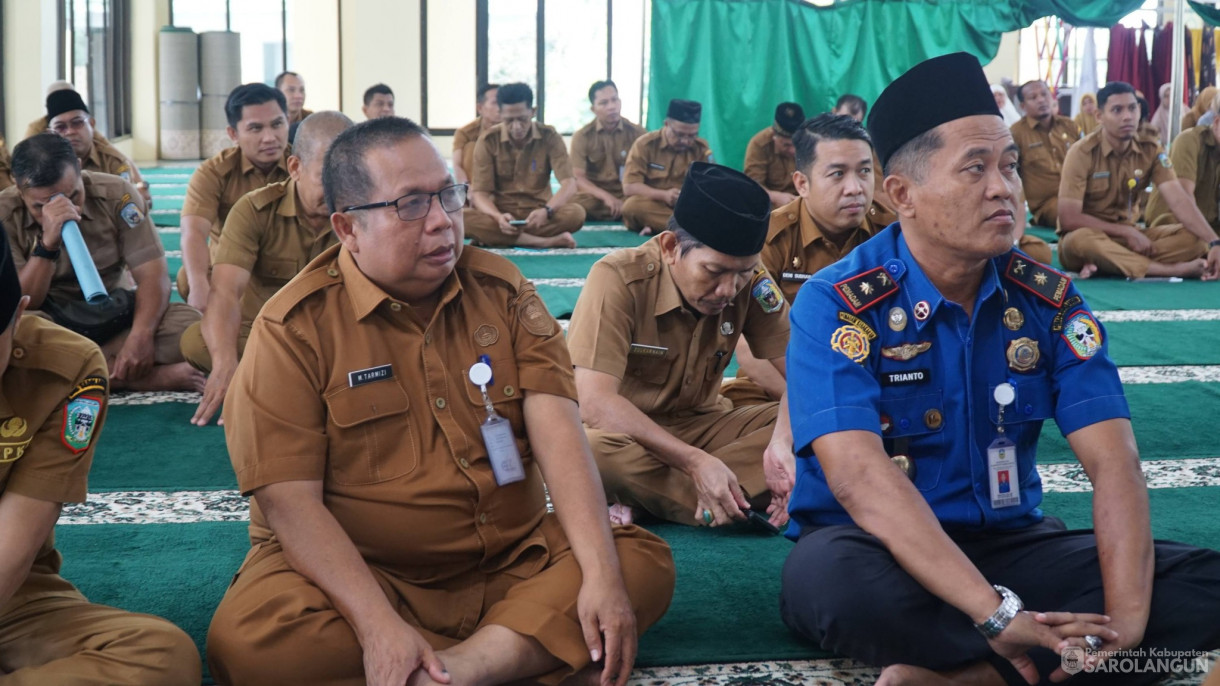 23 Februari 2026&nbsp;Sholat Dzuhur Berjamaah dan Kajian Ramadhan di Masjid Al Umara Kantor Bupati Sarolangun