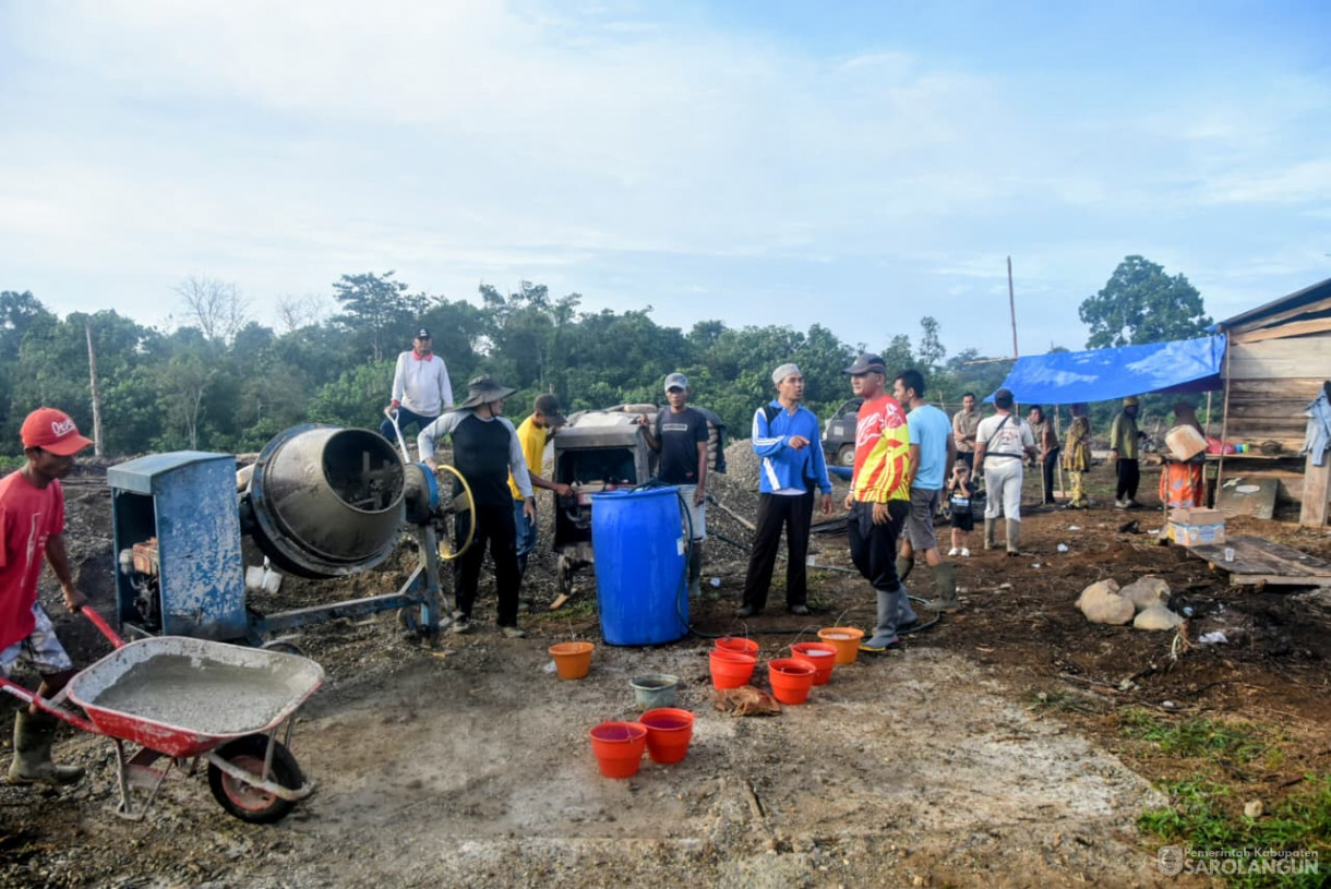7 September 2025&nbsp; Peletakan Batu Pertama Pembangunan Masjid Abdul Jalil dan Ponpes di Desa Panti
