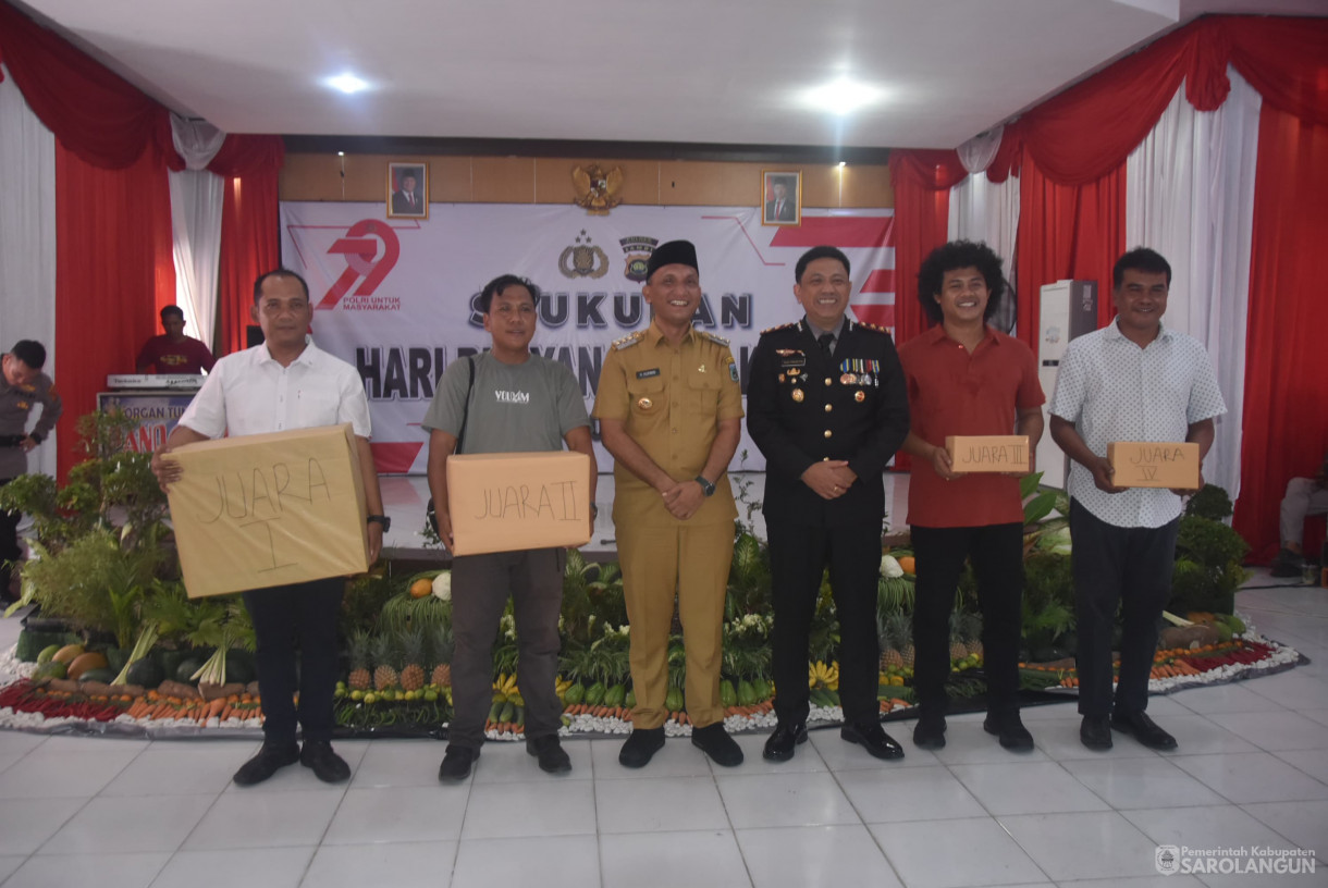 1 Juli 2025 - Ucapara dan Syukuran HUT Bhayangkara ke 79
