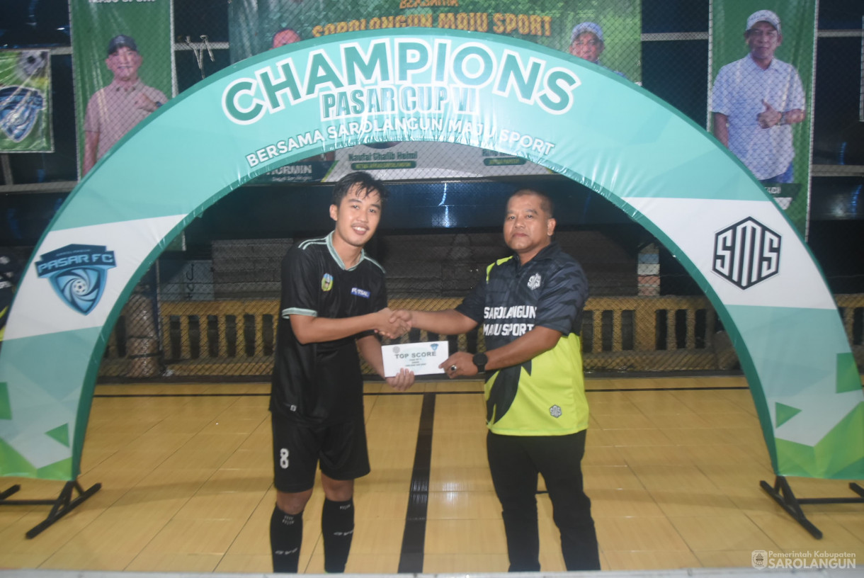10 Agustus 2025 - Penutupan Sekaligus Final Pasar Cup VI Bersama Sarolangun Maju Sport 2025 di Lapangan Belakang Idaman