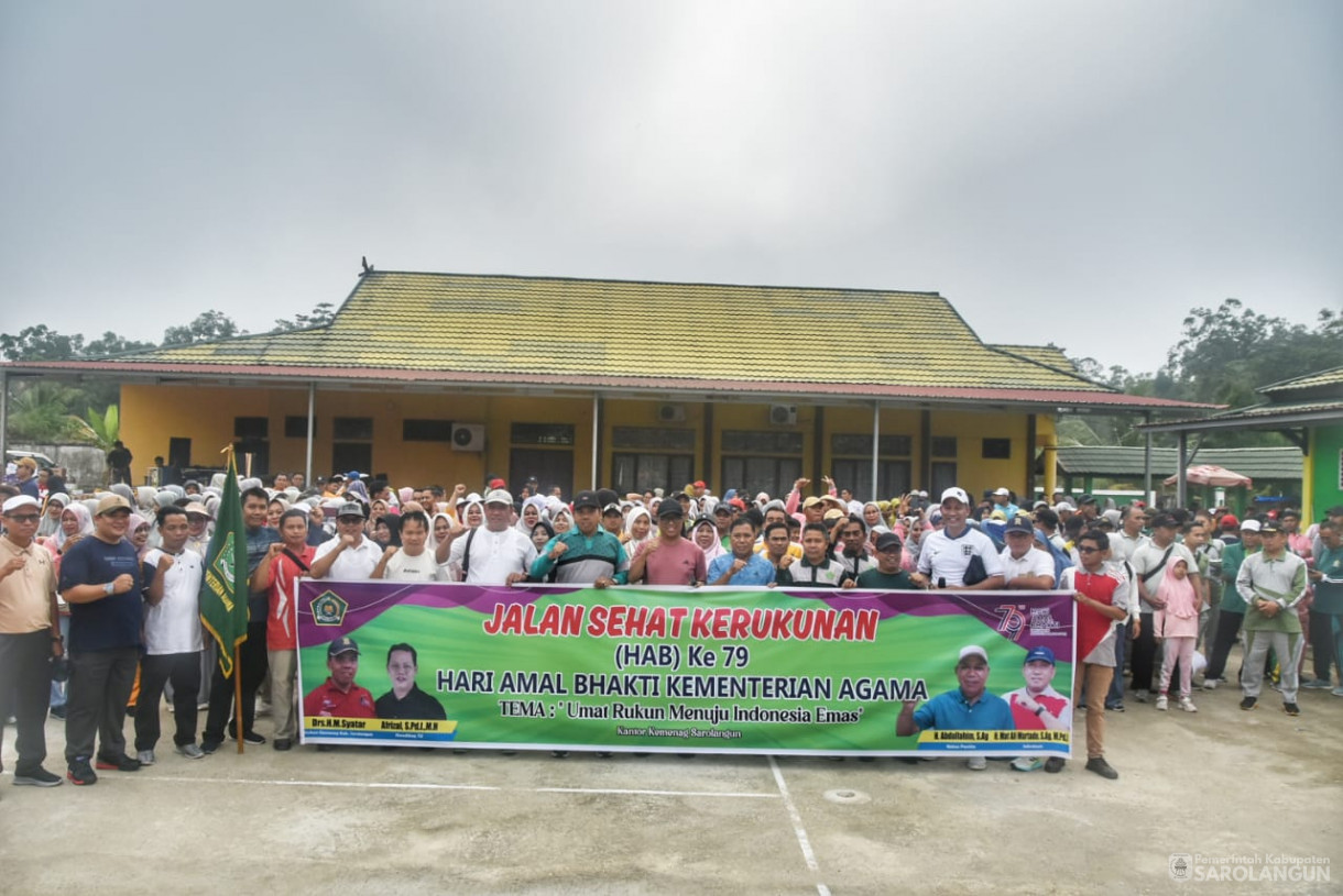 4 Januari 2025 - Jalan Santai Memperingati Hari Amal Bhakti di Kantor Kemenag Sarolangun