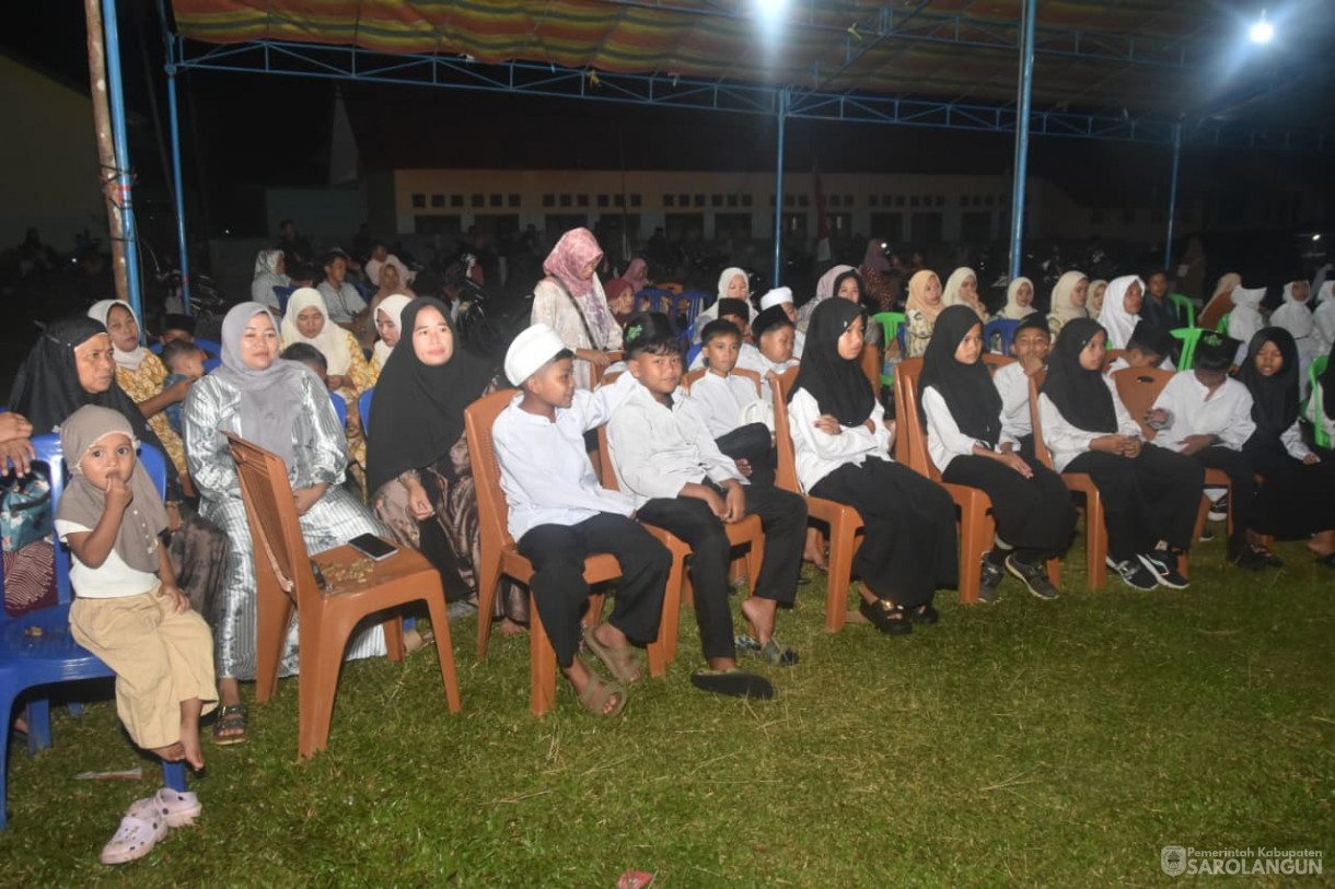 23 September 2025&nbsp; Pembukaan MTQ Ke III Tingkat Desa Tambang Tinggi dan HUT Desa Tambang Tinggi yang Ke 19 tahun