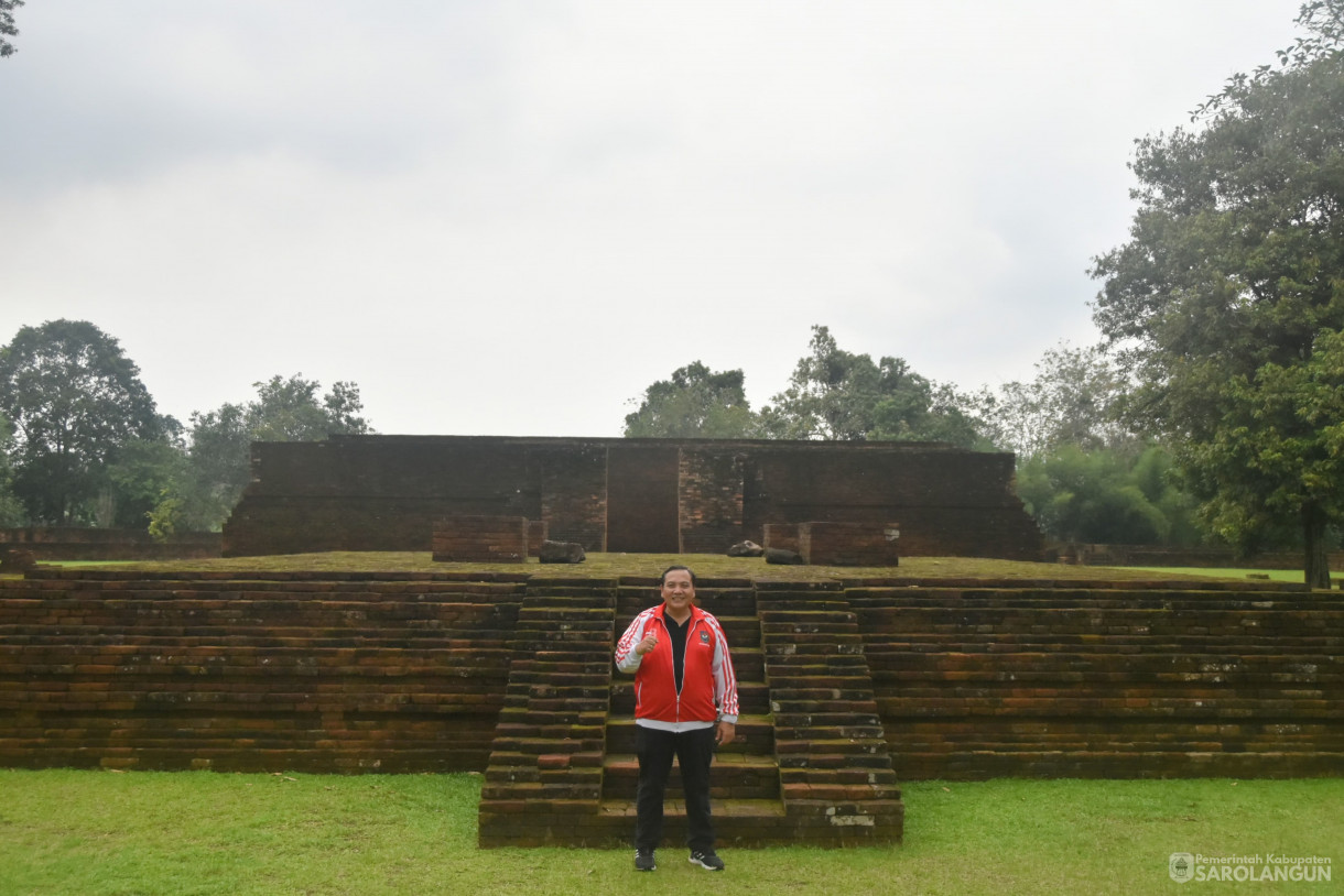 6 Juli 2024 -&nbsp;Meninjau Candi Gumpung dan Candi Kedaton Muaro Jambi