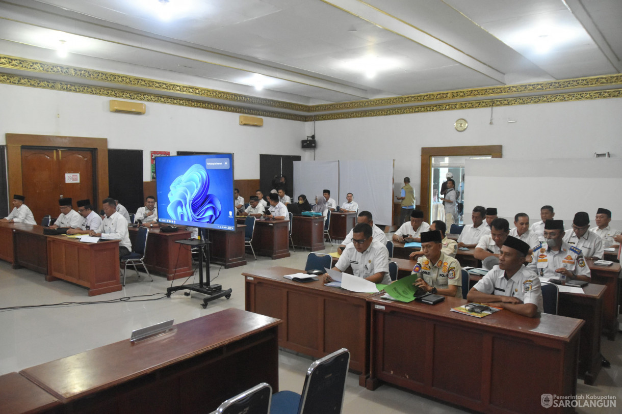 13 Maret 2024 - Paparan LKPJ Kepala Perangkat Daerah Tahun 2023 Kepada Bupati Sarolangun Di Ruang Aula Bappeda Sarolangun