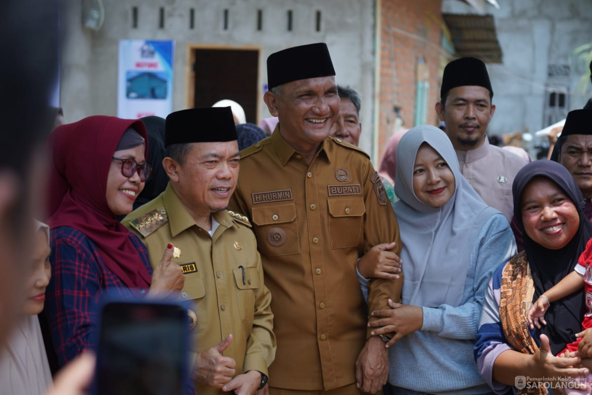 6 Oktober 2025 Peninjauan Bedah Rumah di Kelurahan Aur Gading