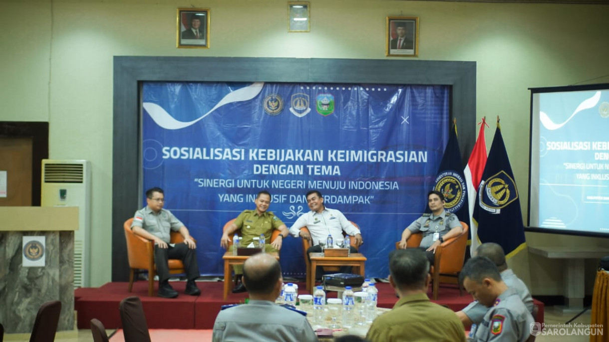 25 November 2025 Sosialisasi Kebijakan Keimigrasian Dengan Tema Sinergi Menuju Indonesia Indonesian Inklusif dan Berdampak