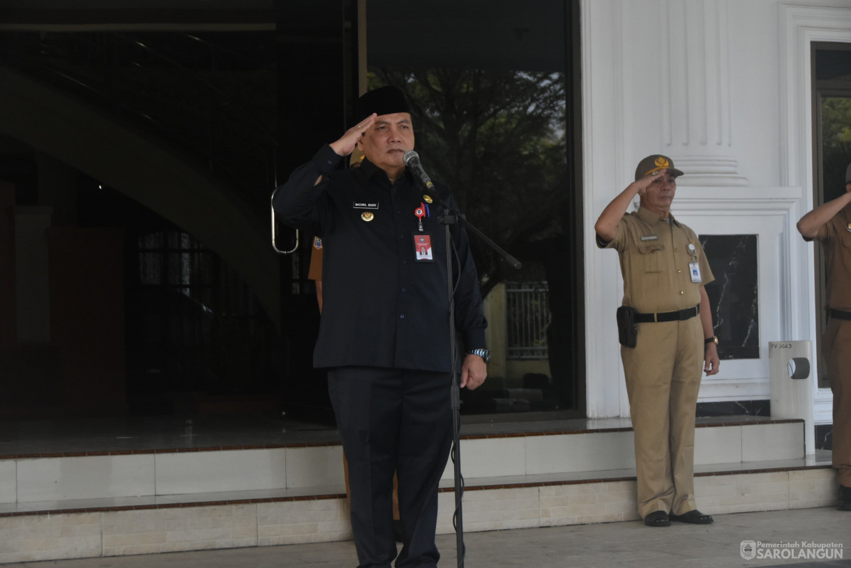 22 Juli 2024 - Apel Gabungan, Bertempat di Lapangan Kantor Bupati Sarolangun