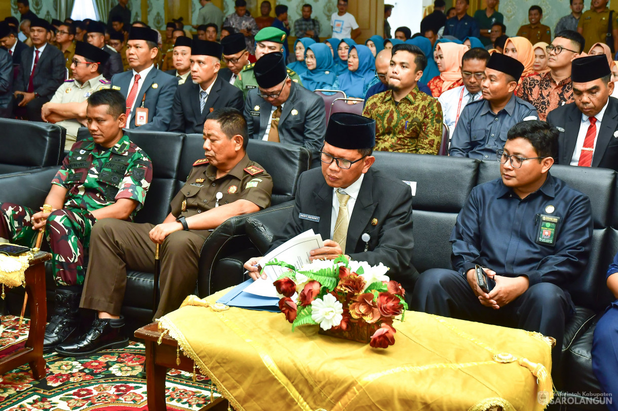 4 Maret 2025 - Serah Terima Jabatan Bupati Sarolangun, Bertempat di Ruang Aula Utama Kantor Bupati Sarolangun&nbsp;