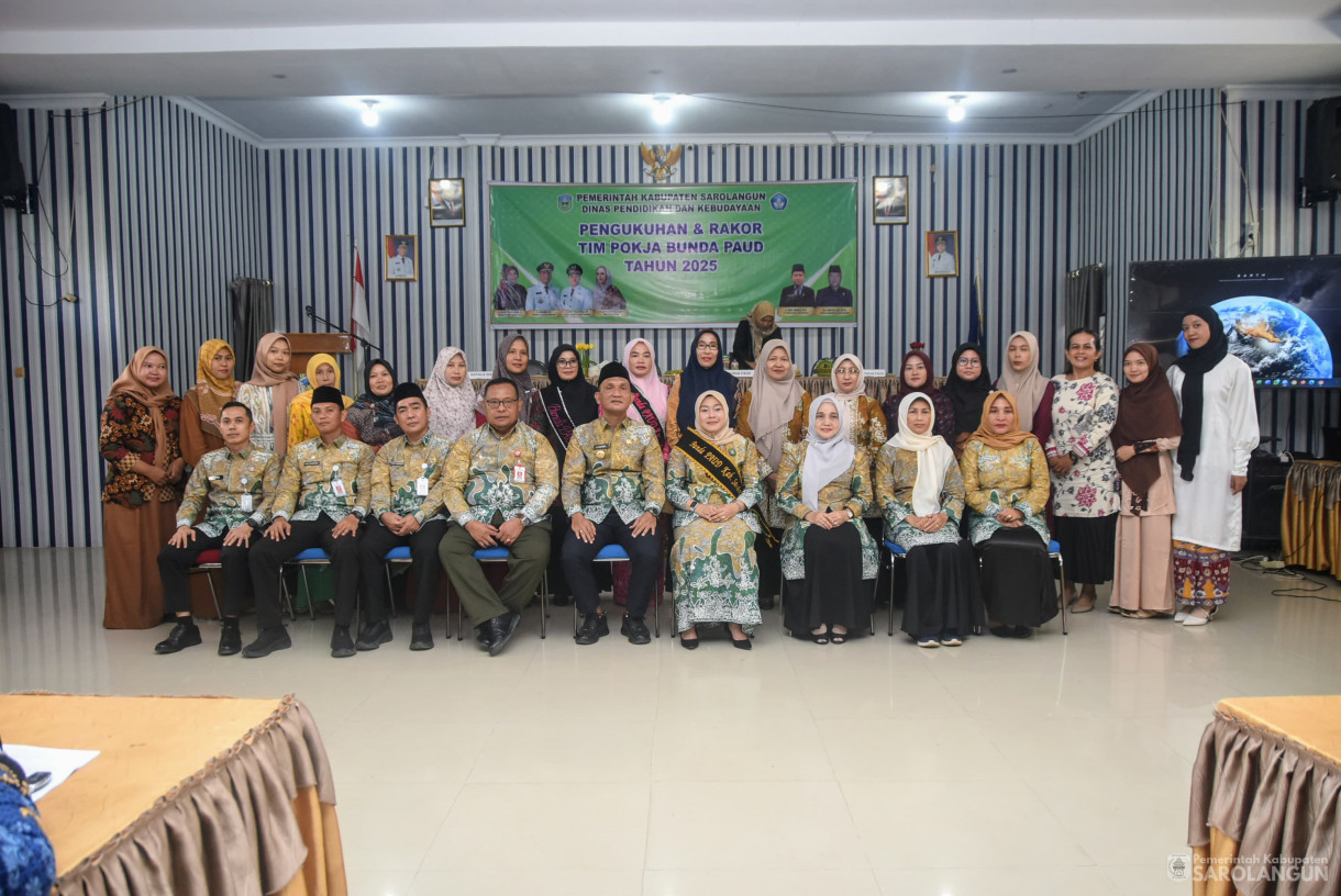 17 Juni 2025 - Pengukuhan dan Rakor TIM Pokja Bunda PAUD Tahun 2025