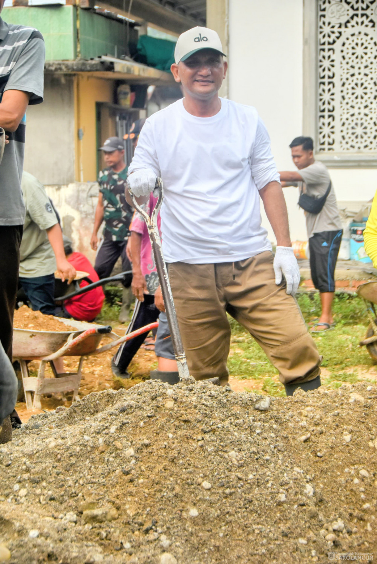28 Juni 2025 -&nbsp;Gotong Royong Pembangunan Tempat Wudhu dan Toilet Masjid Jami Attaufiq Tanjung Rambai