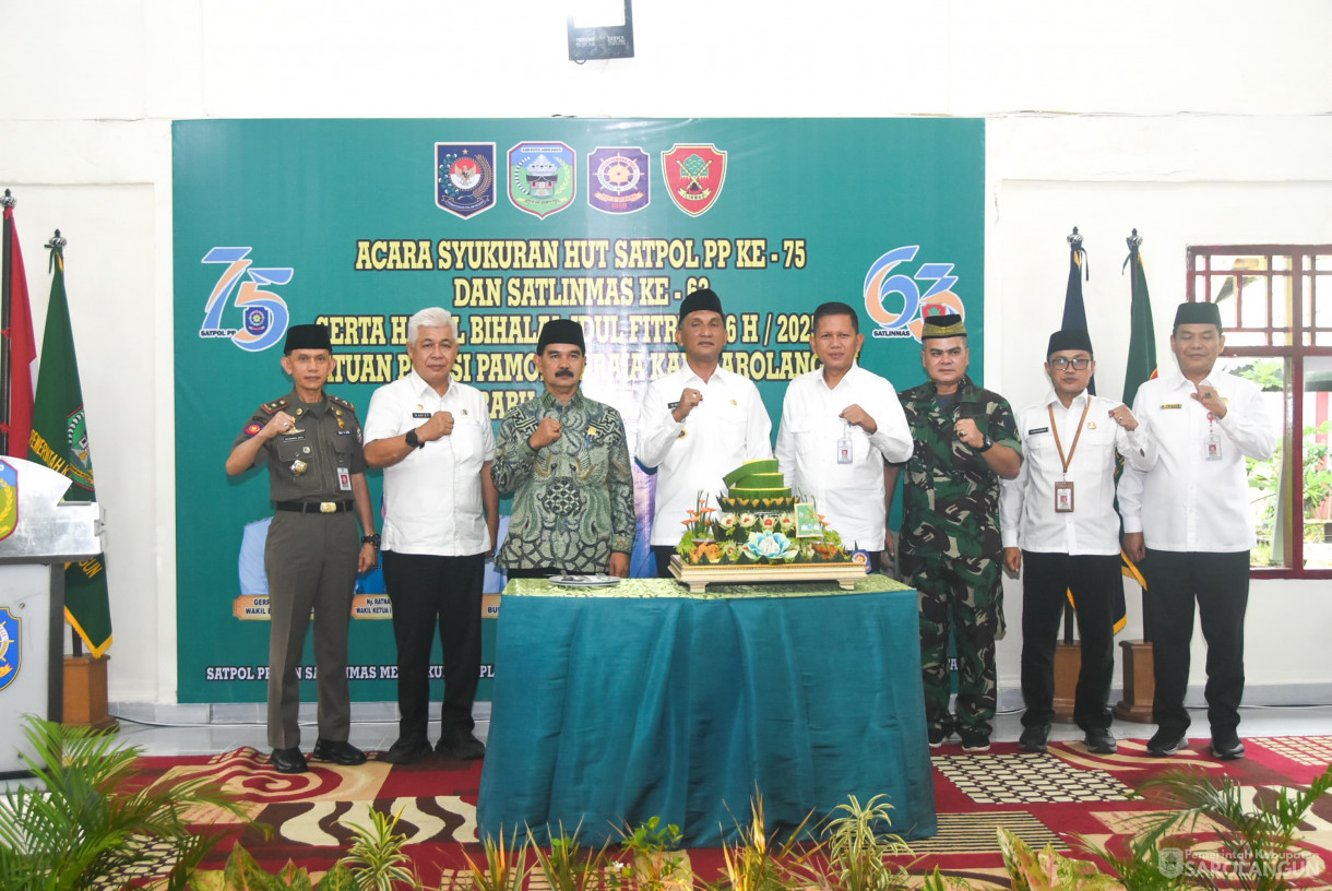 30 April 2025 - Syukuran HUT Satpol PP Ke 75 Tahun dan Satlinmas ke 63