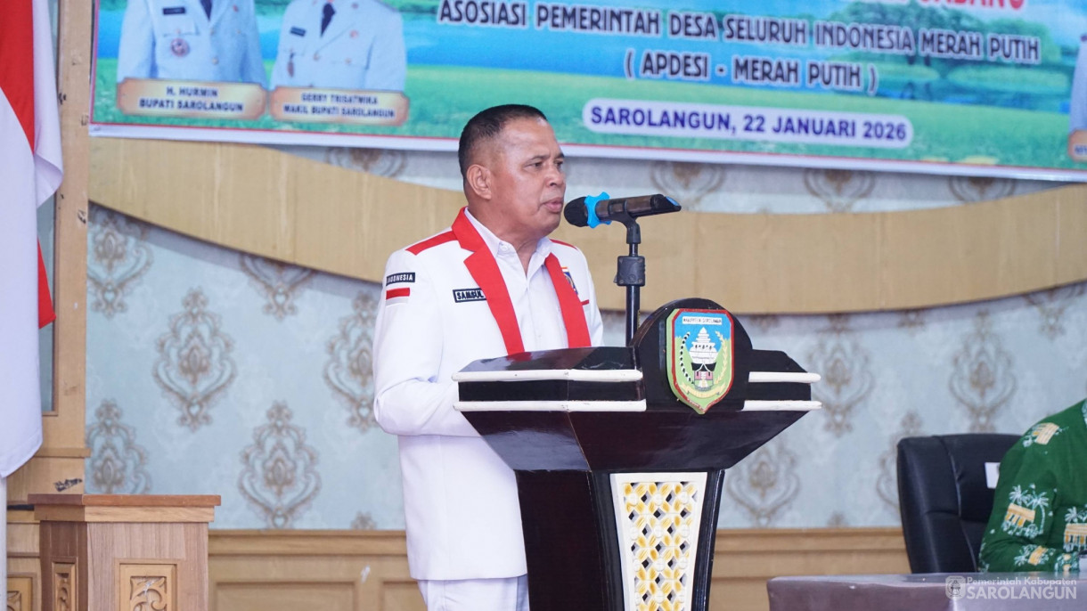 22 Januari 2026 Pelantikan Pengurus DPC APDESI Merah Putih Kabupaten Sarolangun