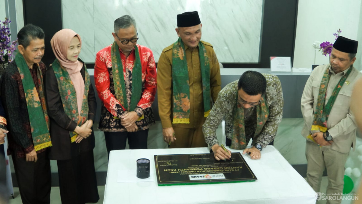 12 Januari 2026&nbsp; Peresmian Kantor Bank Jambi Cabang Pembantu Pauh