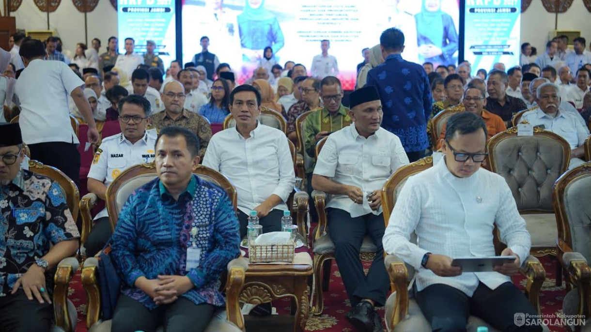 15 April 2026 Musrenbang RKPD Provinsi Jambi Tahun 2027 di Rumah Dinas Gubernur Jambi