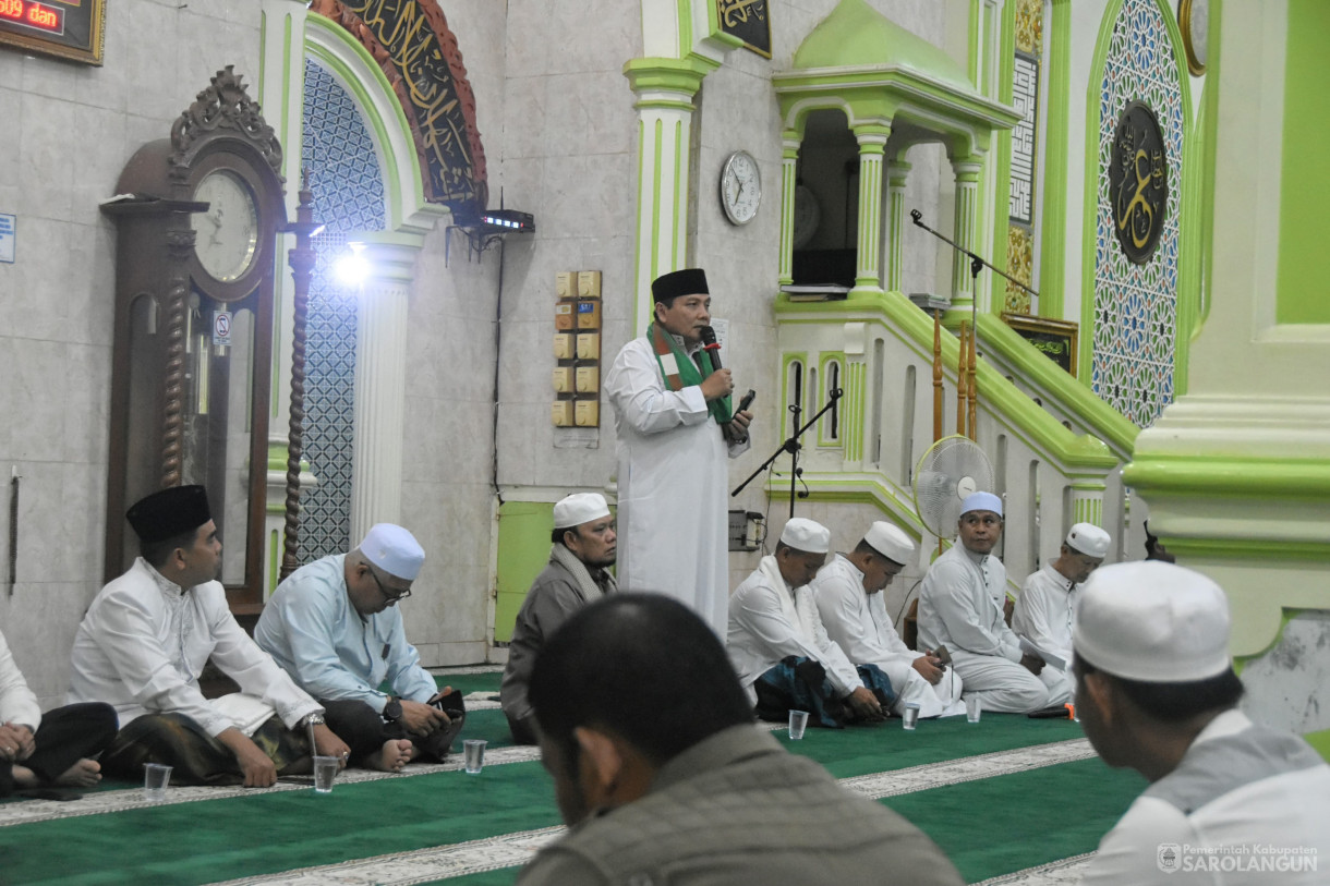 31 Desember 2023 - Sholat Maghrib Berjamaah, Yasinan Dan Doa Awal Tahun 2024, Pemda Kabupaten Sarolangun Di Masjid Al Falah Sarolangun