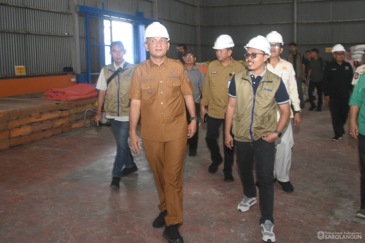 Monitoring Cadangan Beras di Bulog Merangin Dalam Rangka Menghadapi Natal Tahun 2025 dan Tahun Baru 2026