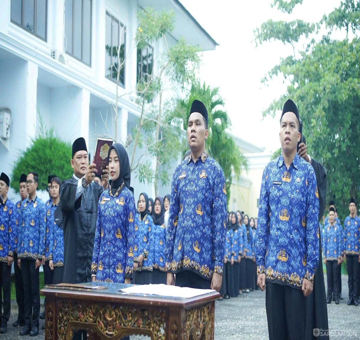 22 Juni 2026 Penyerahan Surat Keputusan PNS dan Pengambilan Sumpah PNS Formasi Tahun 2024 di Lingkungan Pemerintah Kabupaten Sarolangun