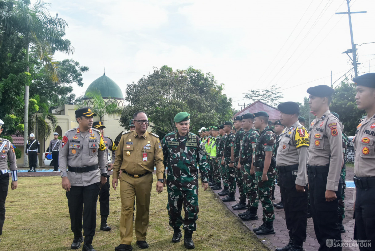 14 Oktober 2024 - Apel Gelar Pasukan Operasi Zebra Siginjai 2024, Bertempat di Polres Sarolangun