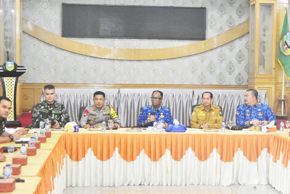 28 Oktober 2024 -&nbsp;Rapat Koordinasi Membahas Isu Strategis Aktifitas Penambangan Dan Angkutan Batubara di Kabupaten Sarolangun, Bertempat di Aula Utama Kantor Bupati Sarolangun