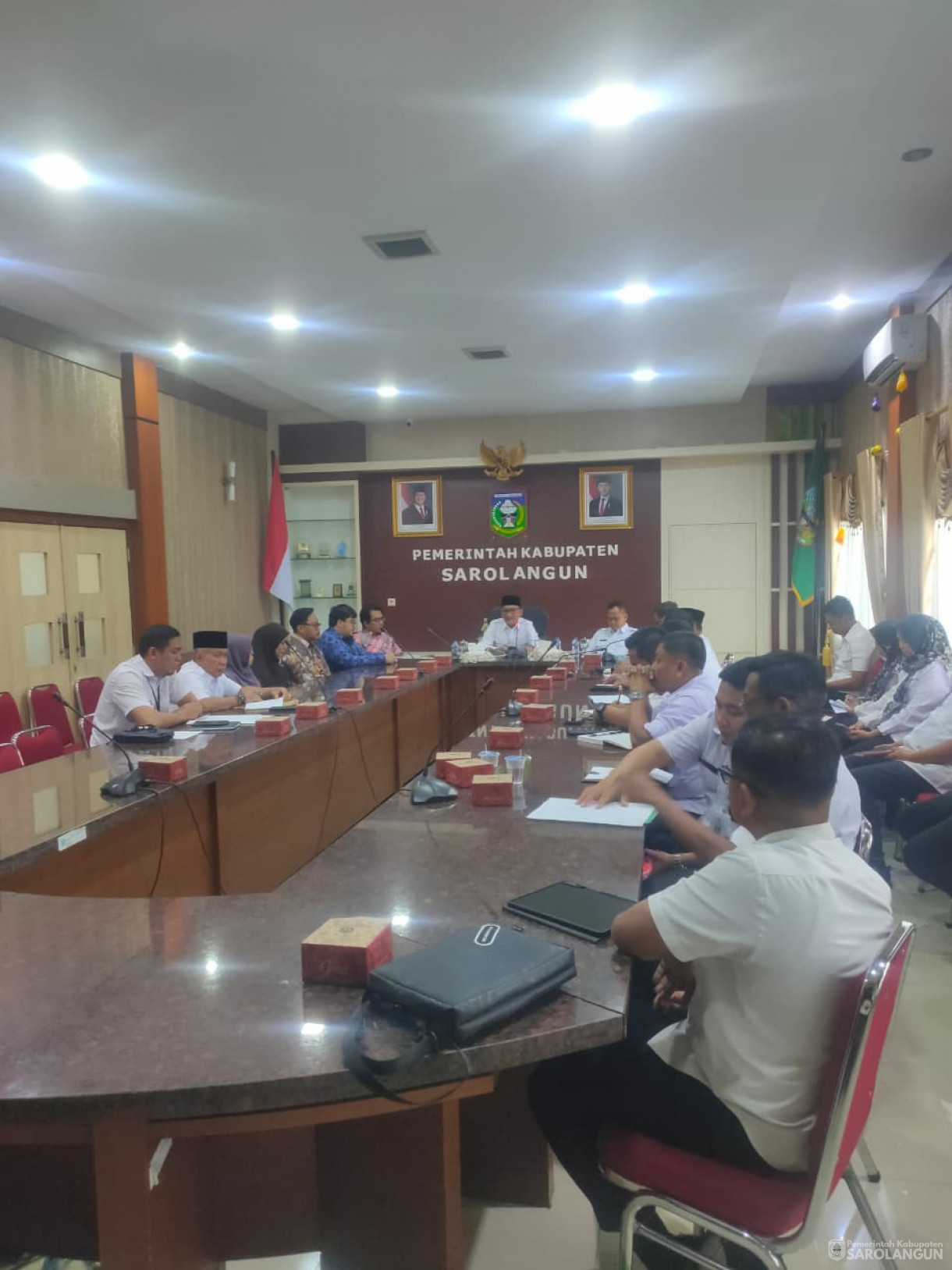 15 Oktober 2025 Entry Meeting dengan BPK RI Perwakilan Provinsi Jambi di Ruang Pola Utama Kantor Bupati Sarolangun
