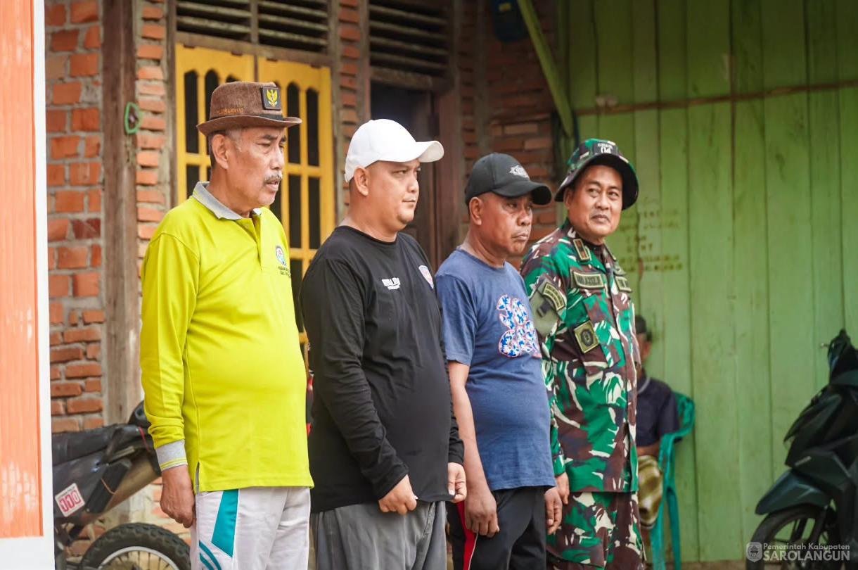 17 Juli 2026 Gotong Royong Perbaikan Jalan dalam Rangka Karya Skala Besar TNI 2026 di Desa Lubuk Sayak Kecamatan Pelawan