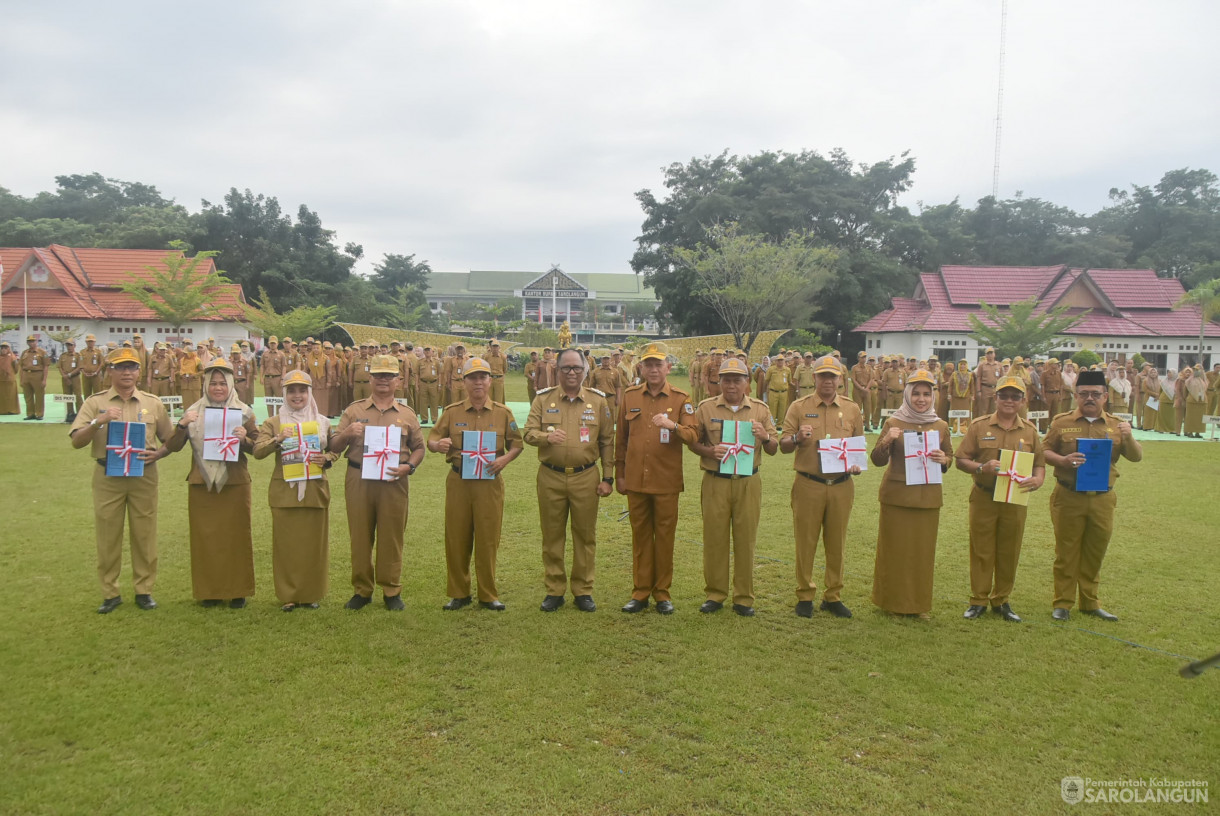 21 Oktober 2024 -&nbsp;Apel Gabungan di Lapangan Gunung Kembang Sarolangun