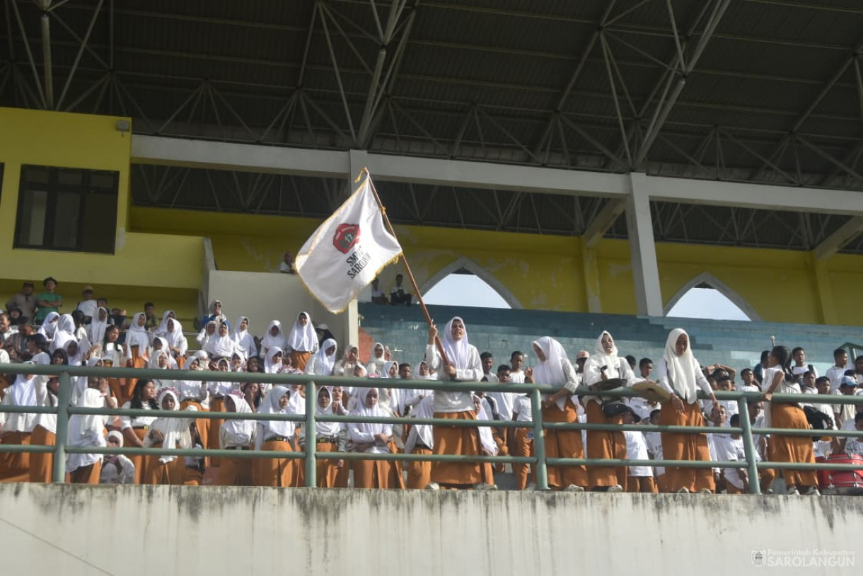 4 Desember 2025 Penutupan Liga Pelajar di GOR Sport Center Sarolangun